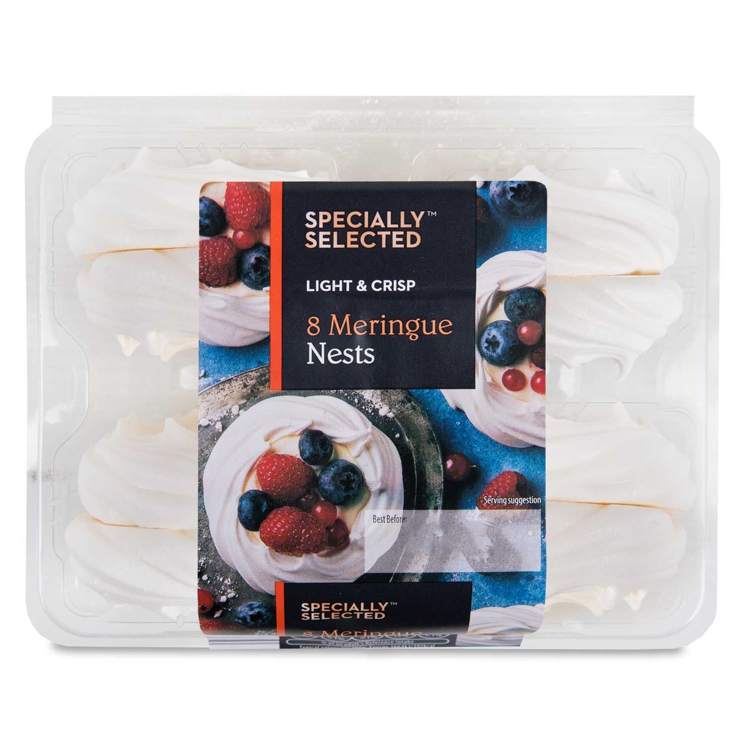 Meringue Nests 104g 8 Pack Specially Selected | ALDI.IE