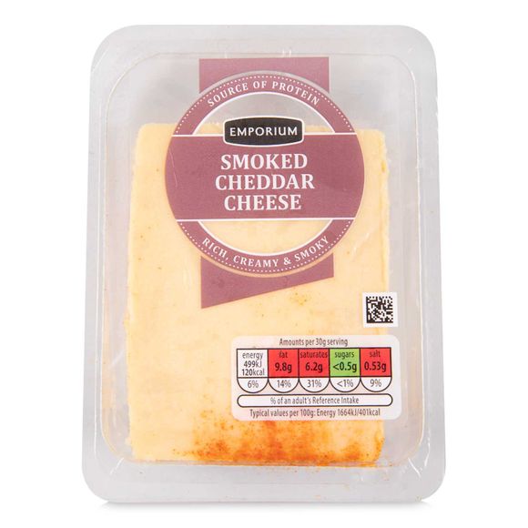 British Smoky Cheddar 200g Emporium | ALDI.IE