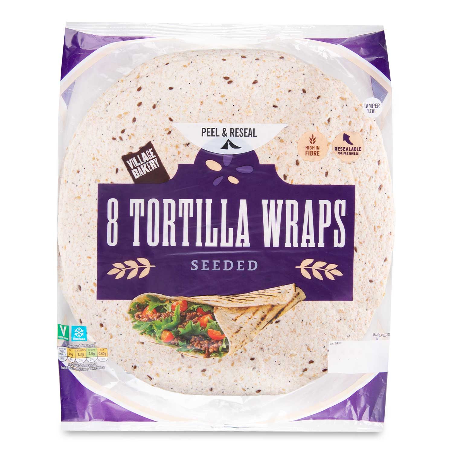 seeded-tortilla-wraps-8x62g-village-bakery-aldi-ie