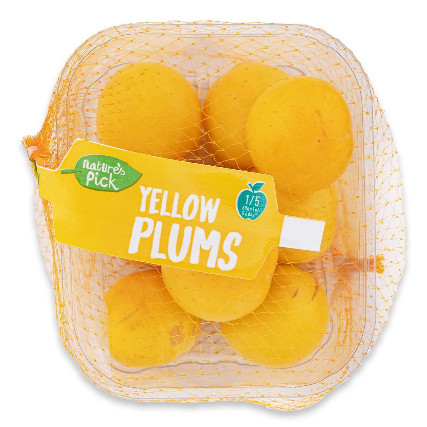 Yellow Plums 400g Natures Pick Aldiie