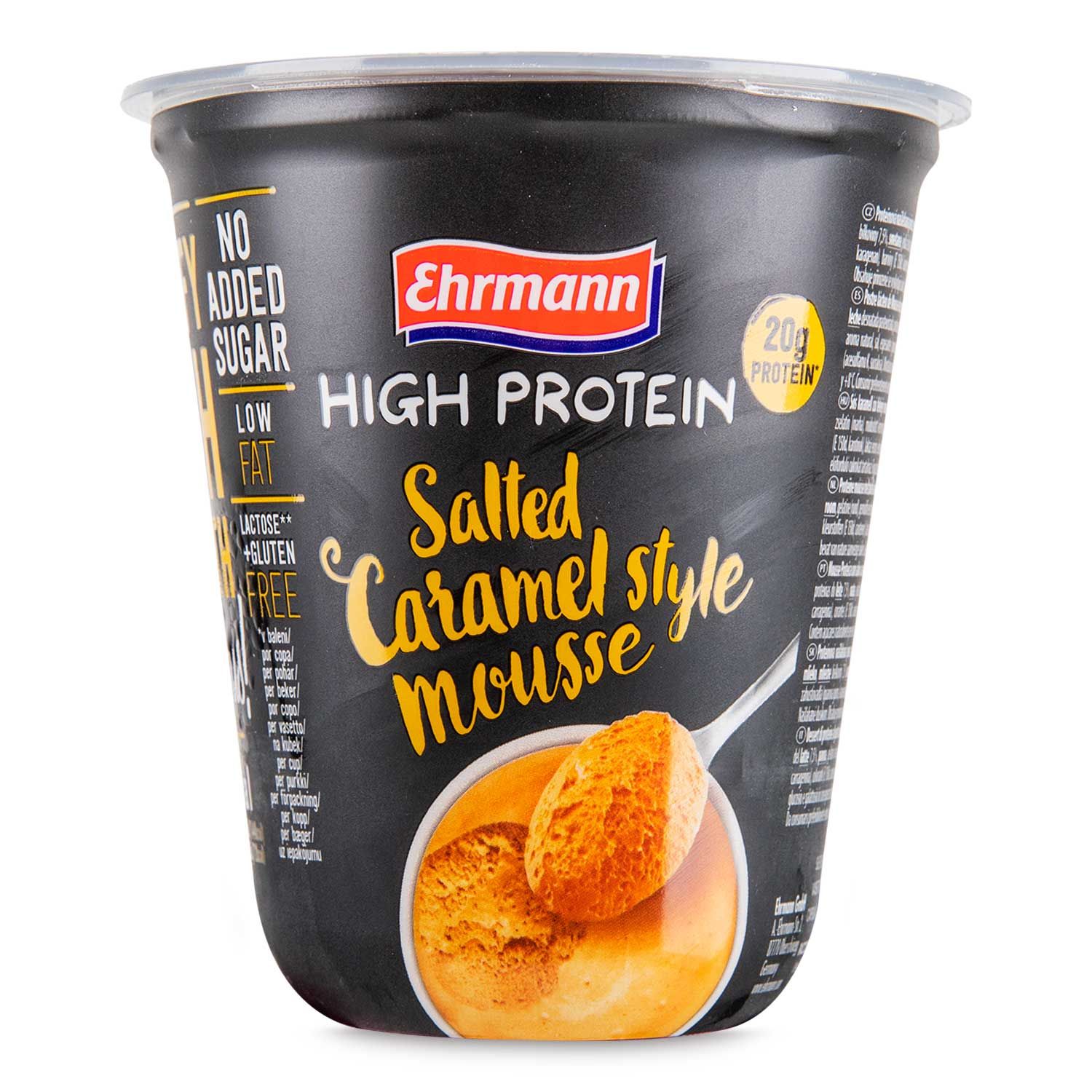 High Protein Salted Caramel Style Mousse 200g Ehrmann Aldiie 8573