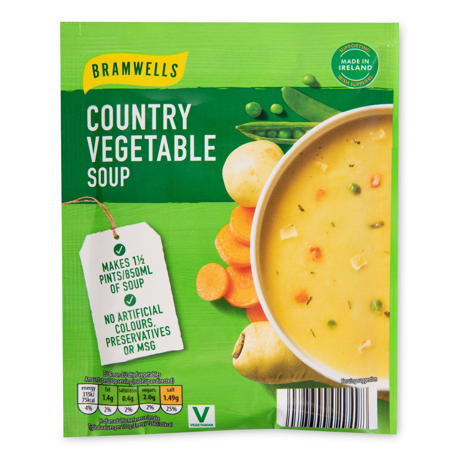 Country Vegetable Soup 70g Bramwells Aldiie 3271