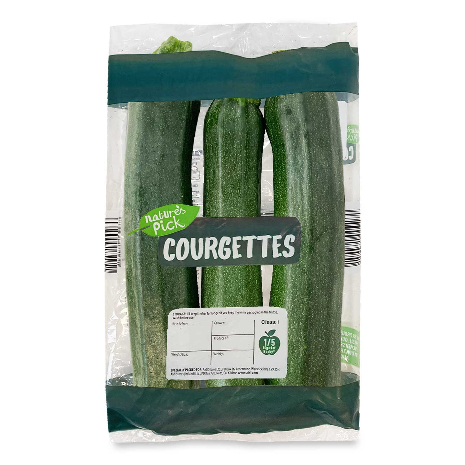 Courgettes 500g | ALDI.IE