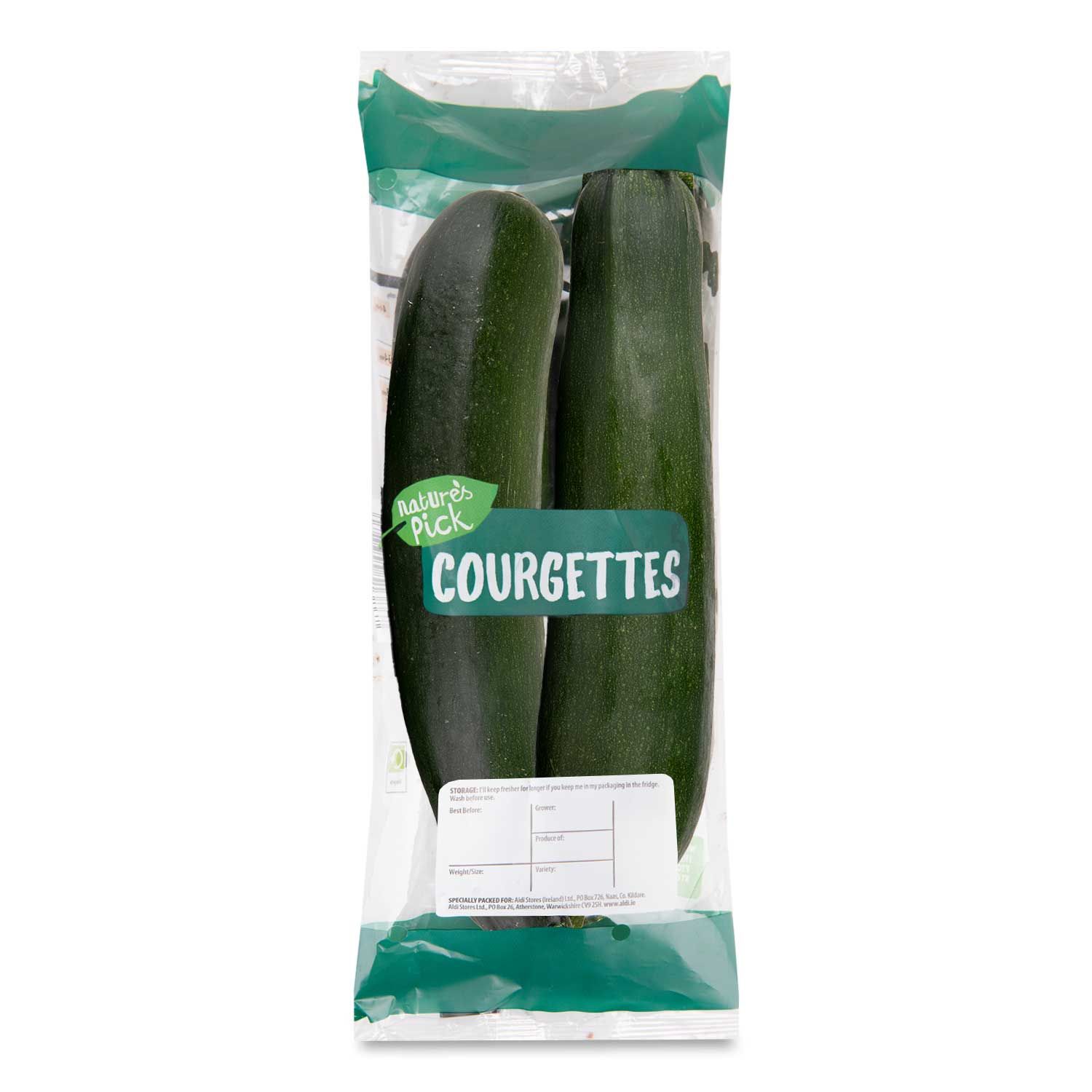 Courgette 500g Nature's Pick | ALDI.IE