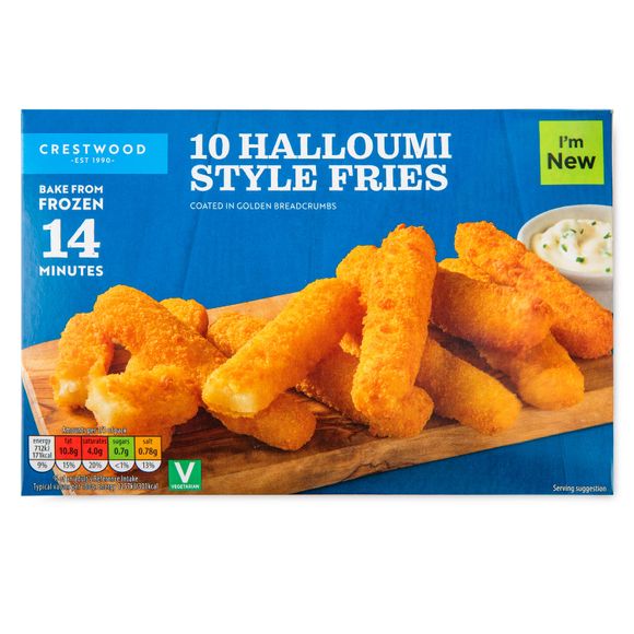 Halloumi-style Fries 170g 10 Pack Crestwood | ALDI.IE