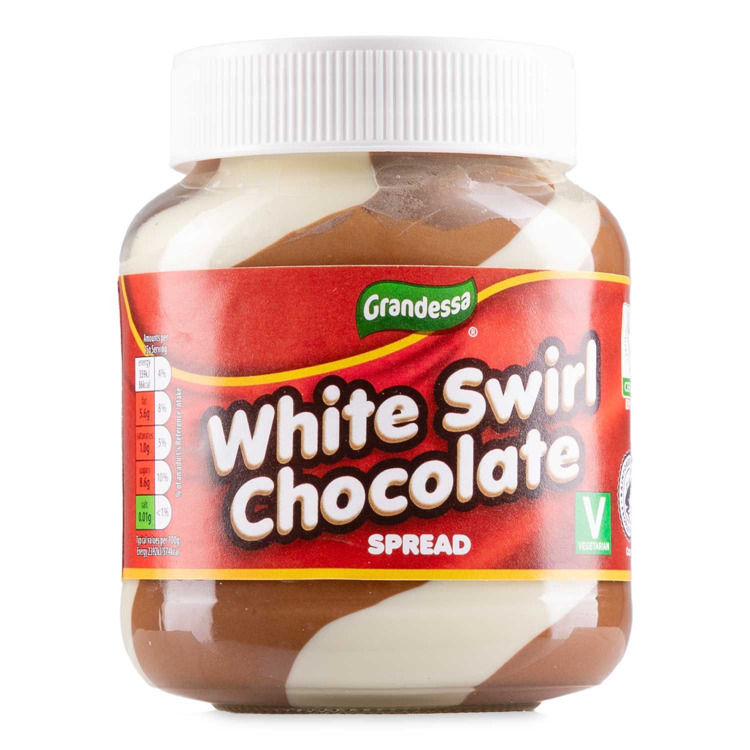 White Swirl Chocolate Spread 400g Grandessa | ALDI.IE