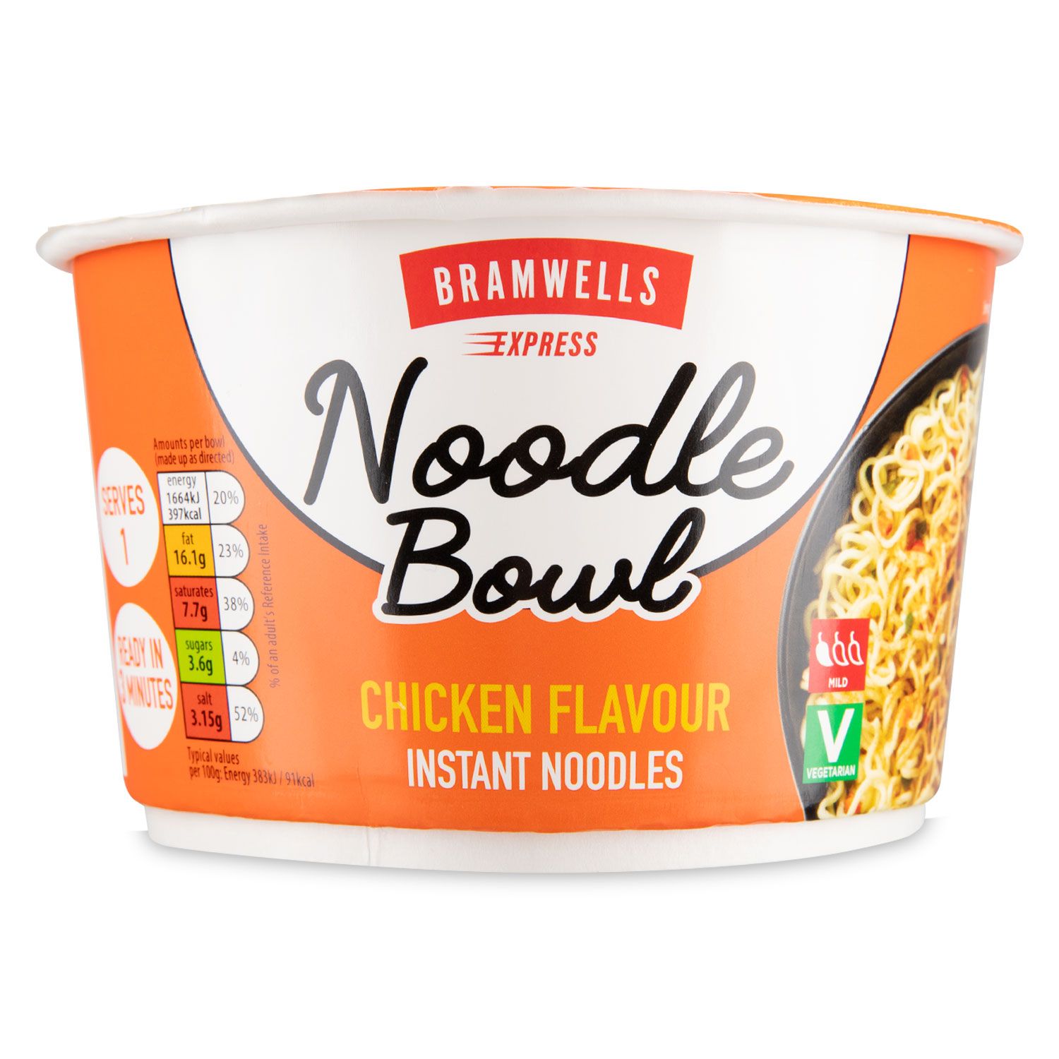 Chicken Flavour Noodle Bowl 85g Bramwells Express | ALDI.IE