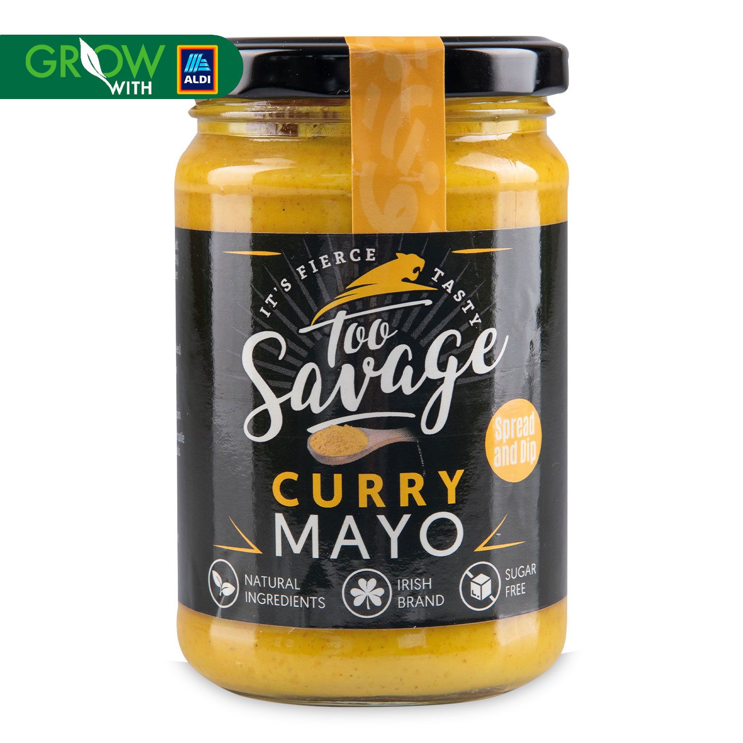 Plant Based Curry Mayo 435g Too Savage | ALDI.IE