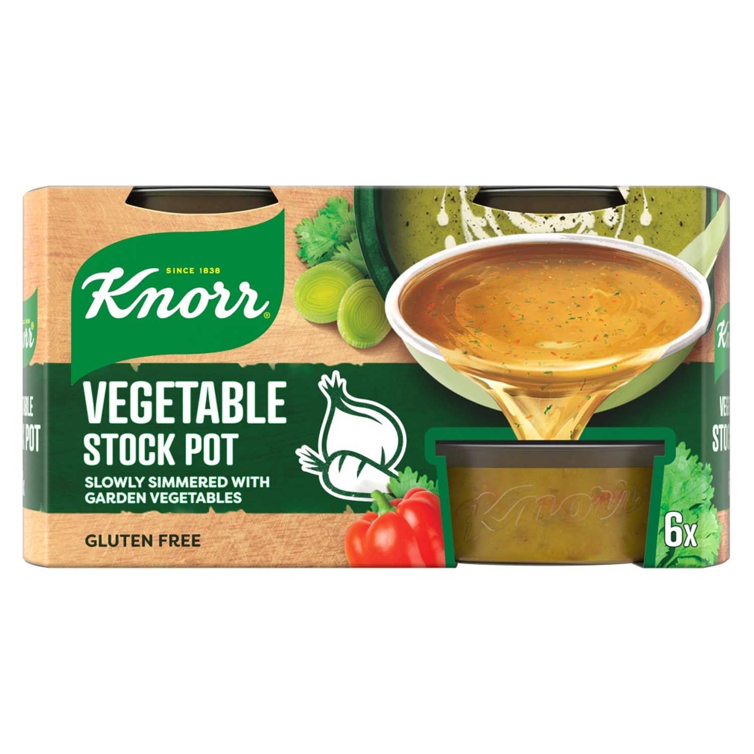 Vegetable Stock Pot (168g) 6x28g Knorr | ALDI.IE