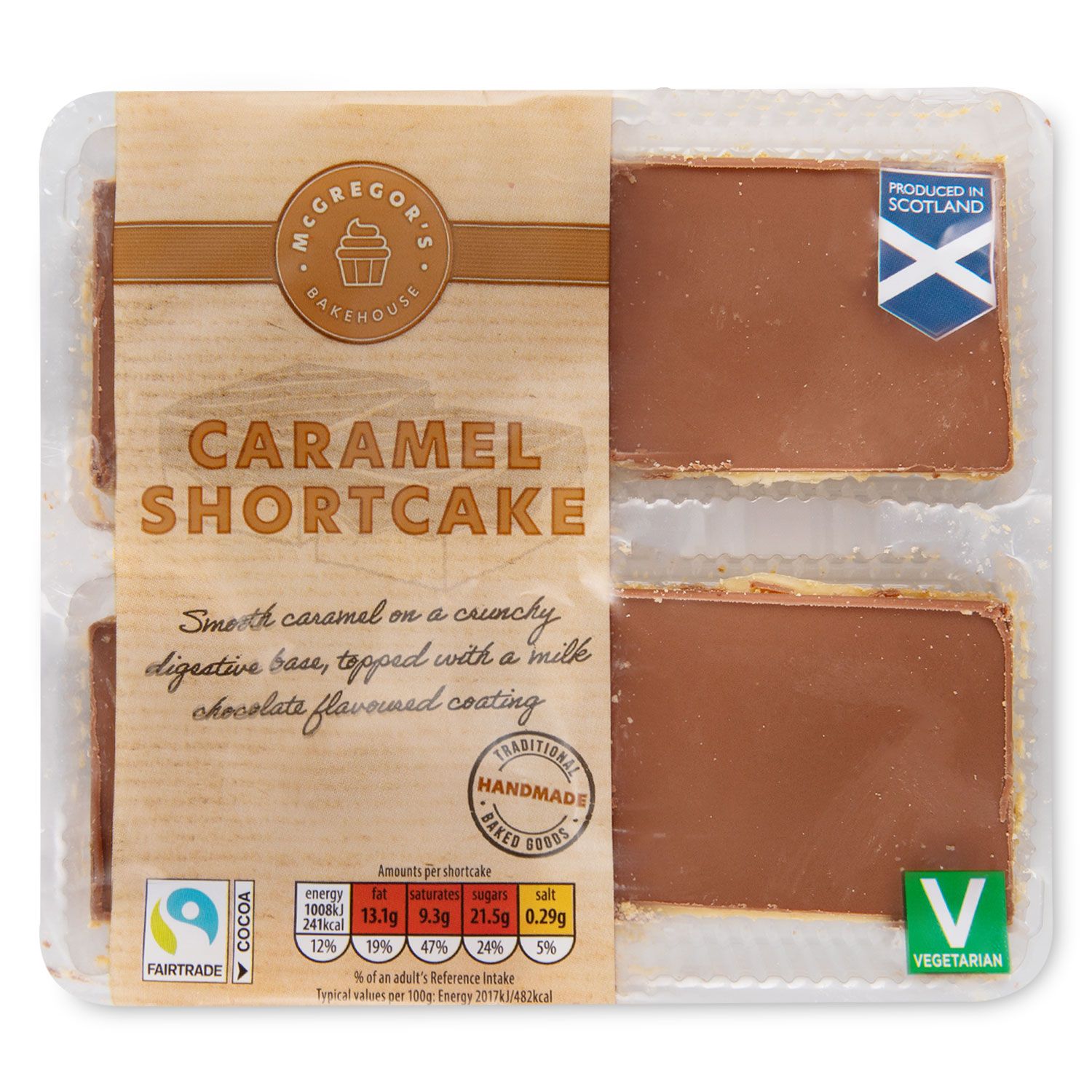 Caramel Shortcake 200g McGregor's Bakehouse | ALDI.IE