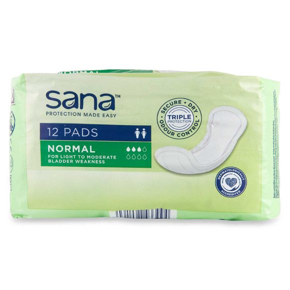 Sana Extra Pads For Moderate Bladder Weakness 12 Pack  ALDI
