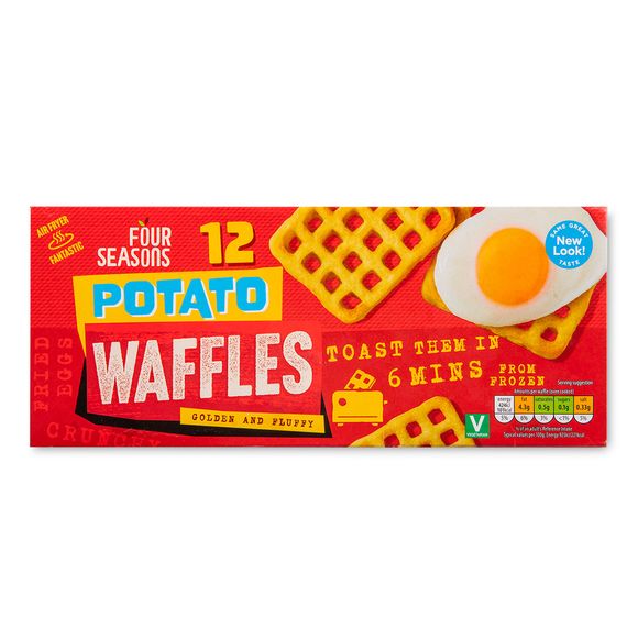 Potato Waffles 680g 12 Pack Four Seasons | ALDI.IE