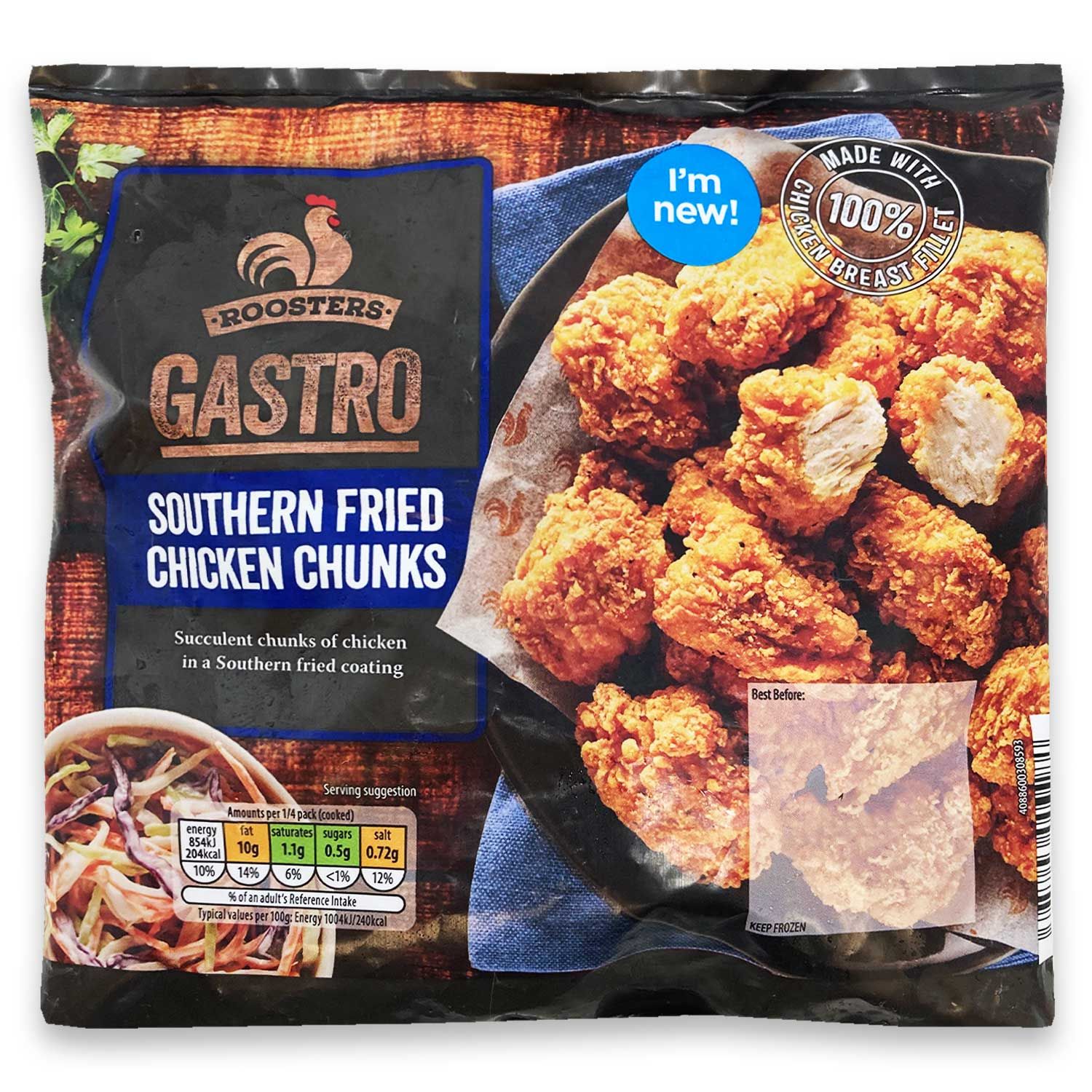 Southern Fried Chicken Chunks 356g Roosters Gastro Aldi Ie