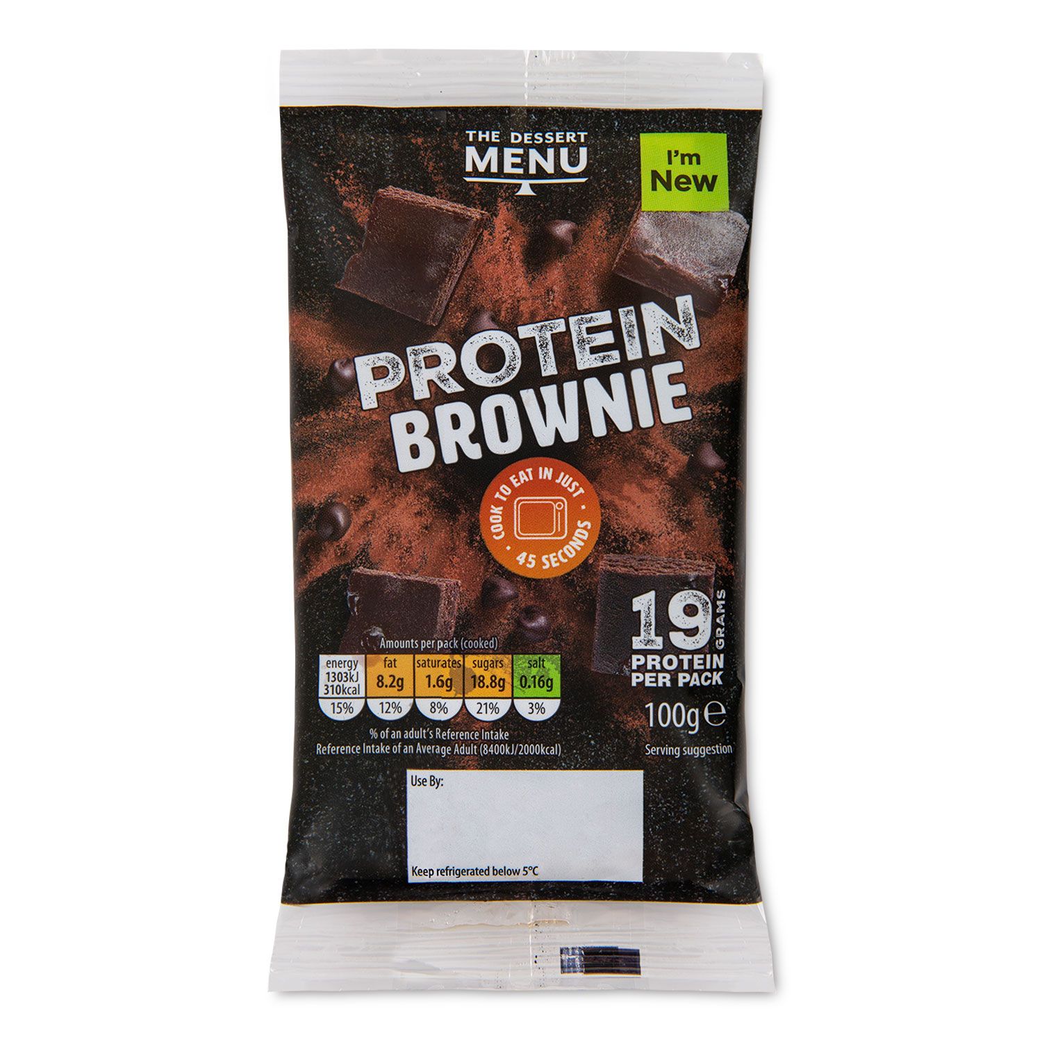 Chocolate Protein Brownie 100g Dessert Menu | ALDI.IE