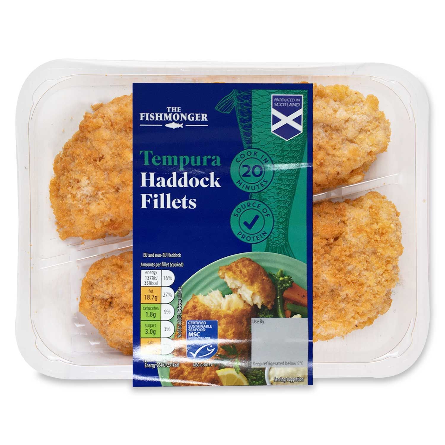 Tempura Haddock Fillets 300g The Fishmonger | ALDI.IE