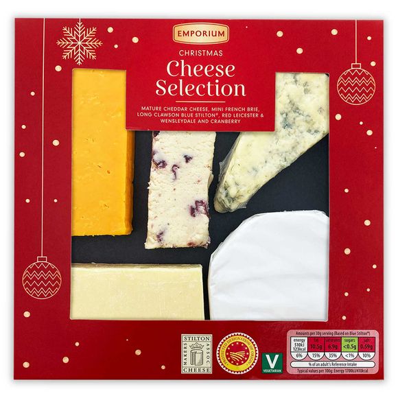 Christmas Cheese Selection 450g Emporium ALDI.IE