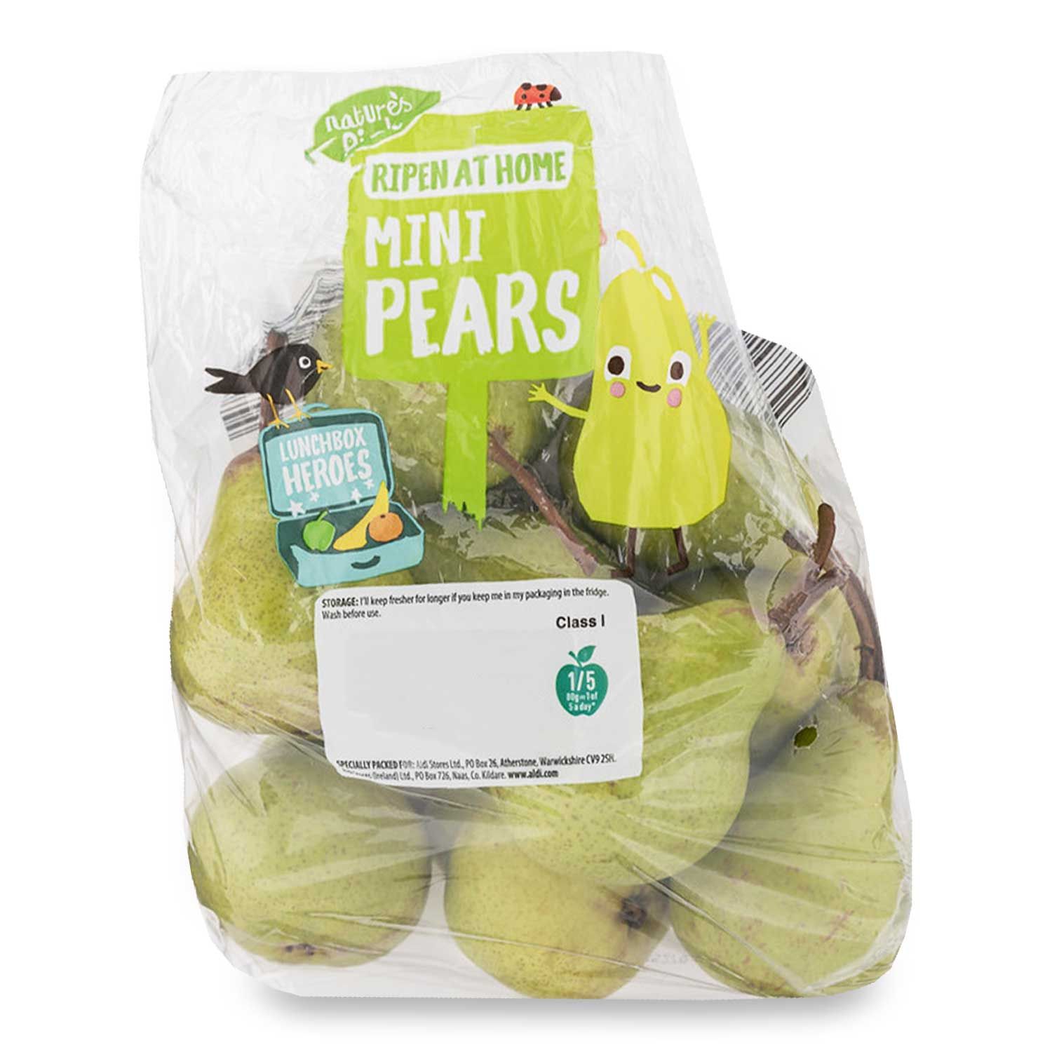 Funsize Pear 750g Natures Pick Aldiie 