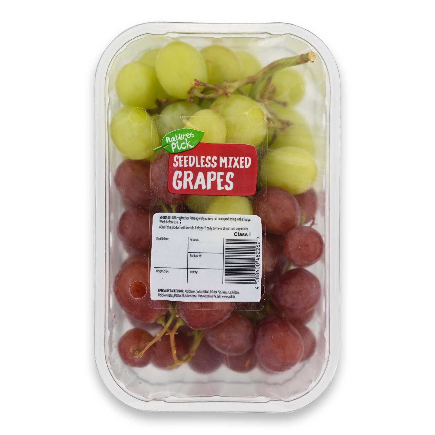 Mixed Seedless Grapes 500g Natures Pick Aldiie