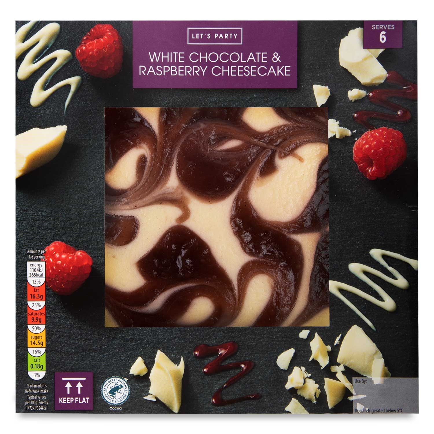 Festive Cheesecake 450g Let's Party | ALDI.IE