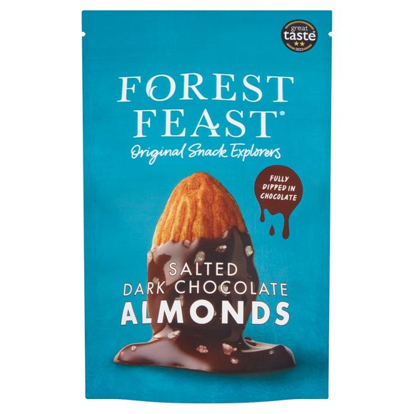 Salted Dark Chocolate Almonds 120g Forest Feast | ALDI.IE