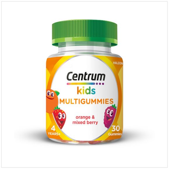 Gummy Multivitamins For Kids, Orange And Mixed Berry, 30 30 X Pieces ...