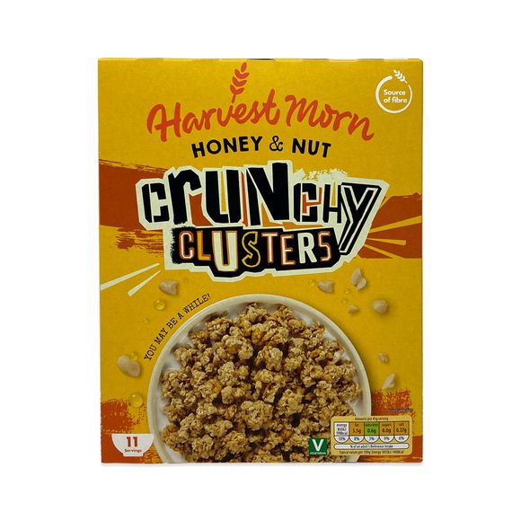 Crunchy Clusters Honey Nut 500g Harvest Morn Aldi Ie