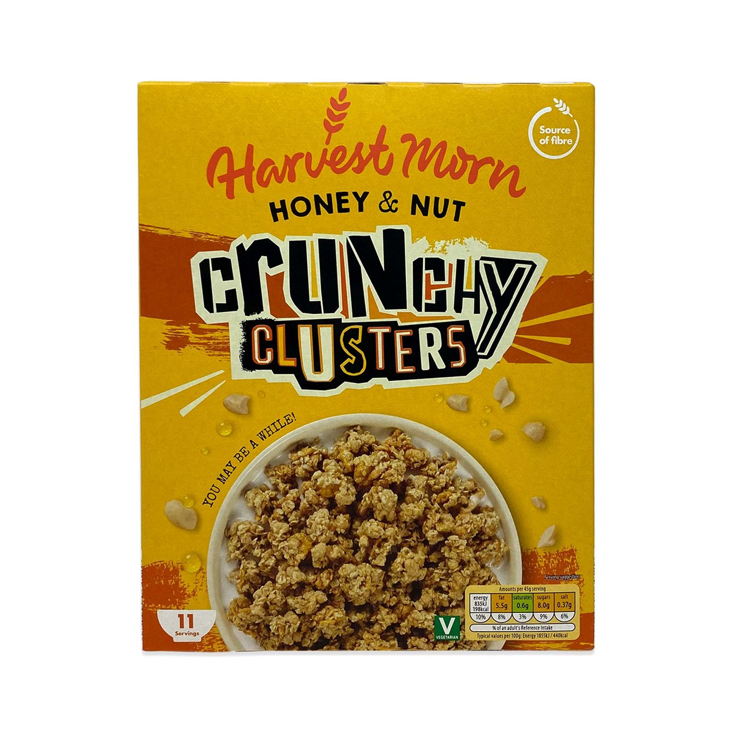 Crunchy Clusters Honey Nut 500g Harvest Morn Aldi Ie