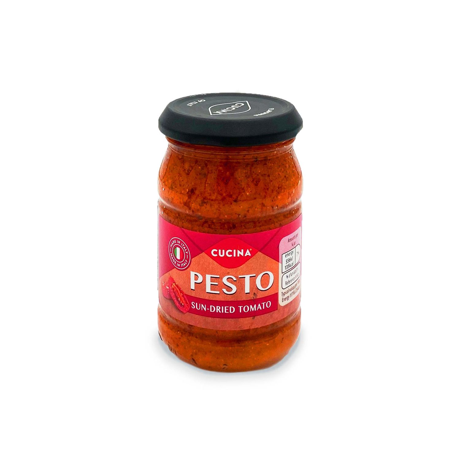 Pesto Sun-dried Tomato 190g Cucina | ALDI.IE