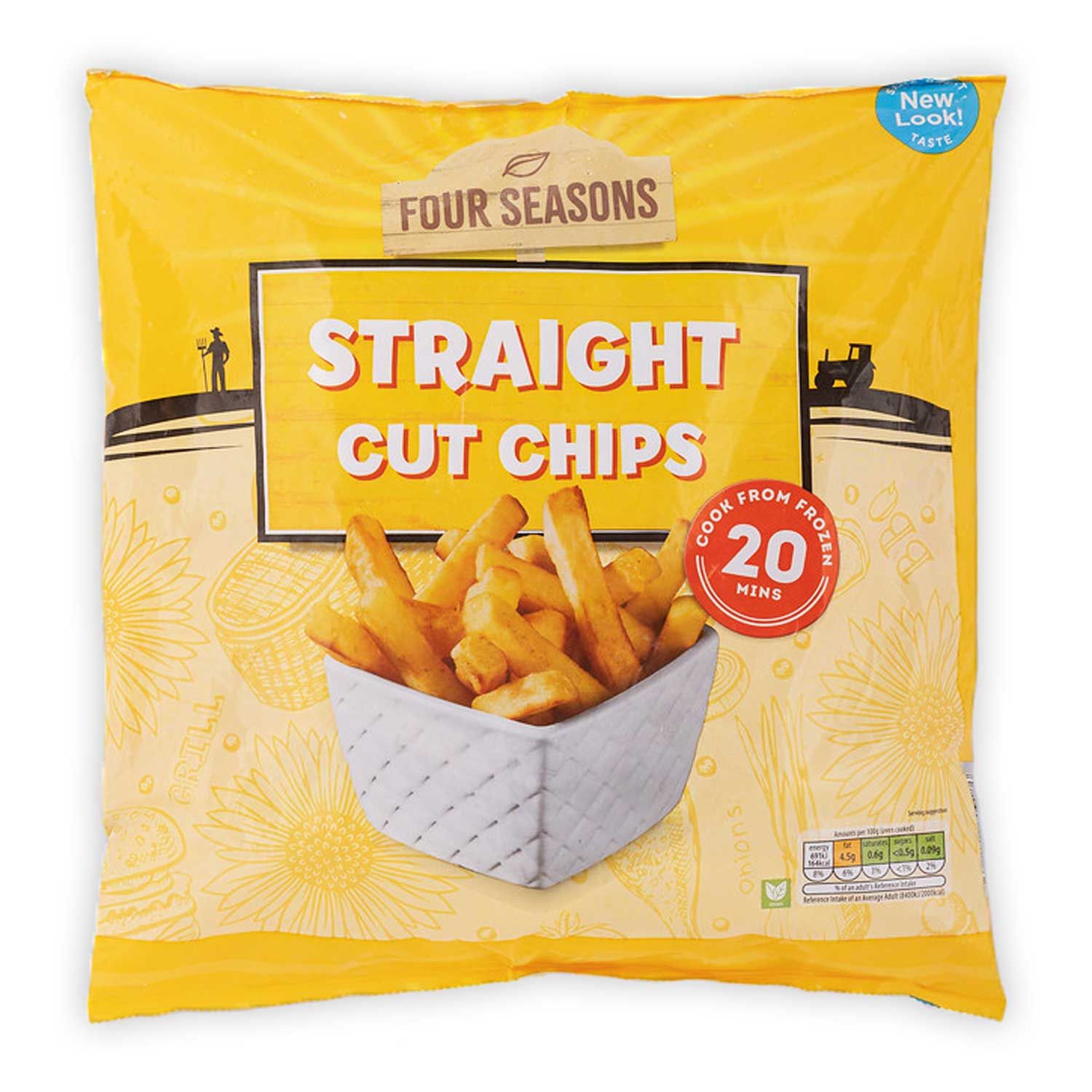 Straight Cut Chips 1.5kg Four Seasons | ALDI.IE