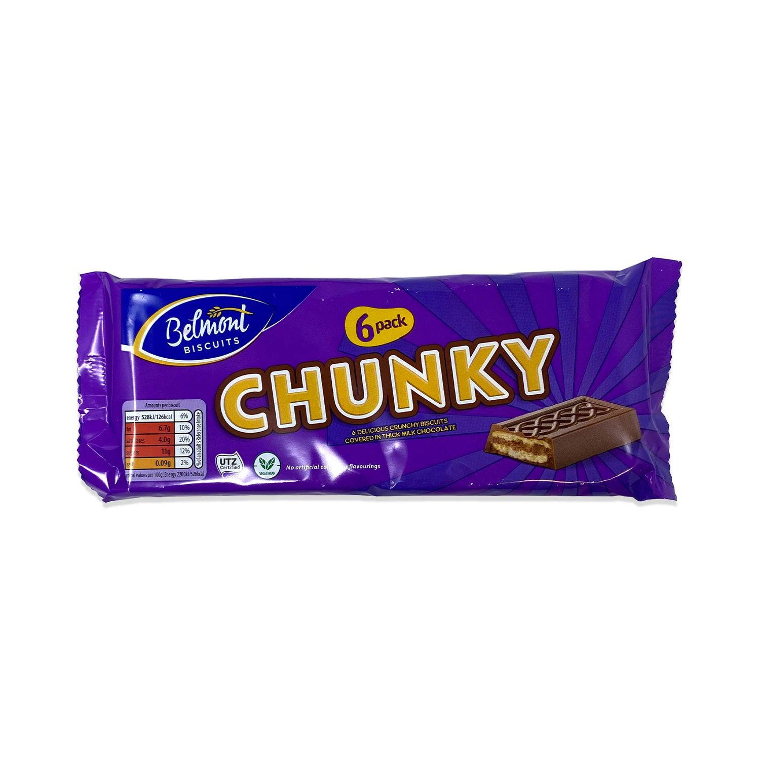 Chunky 144g 6 X 24g Belmont | ALDI.IE