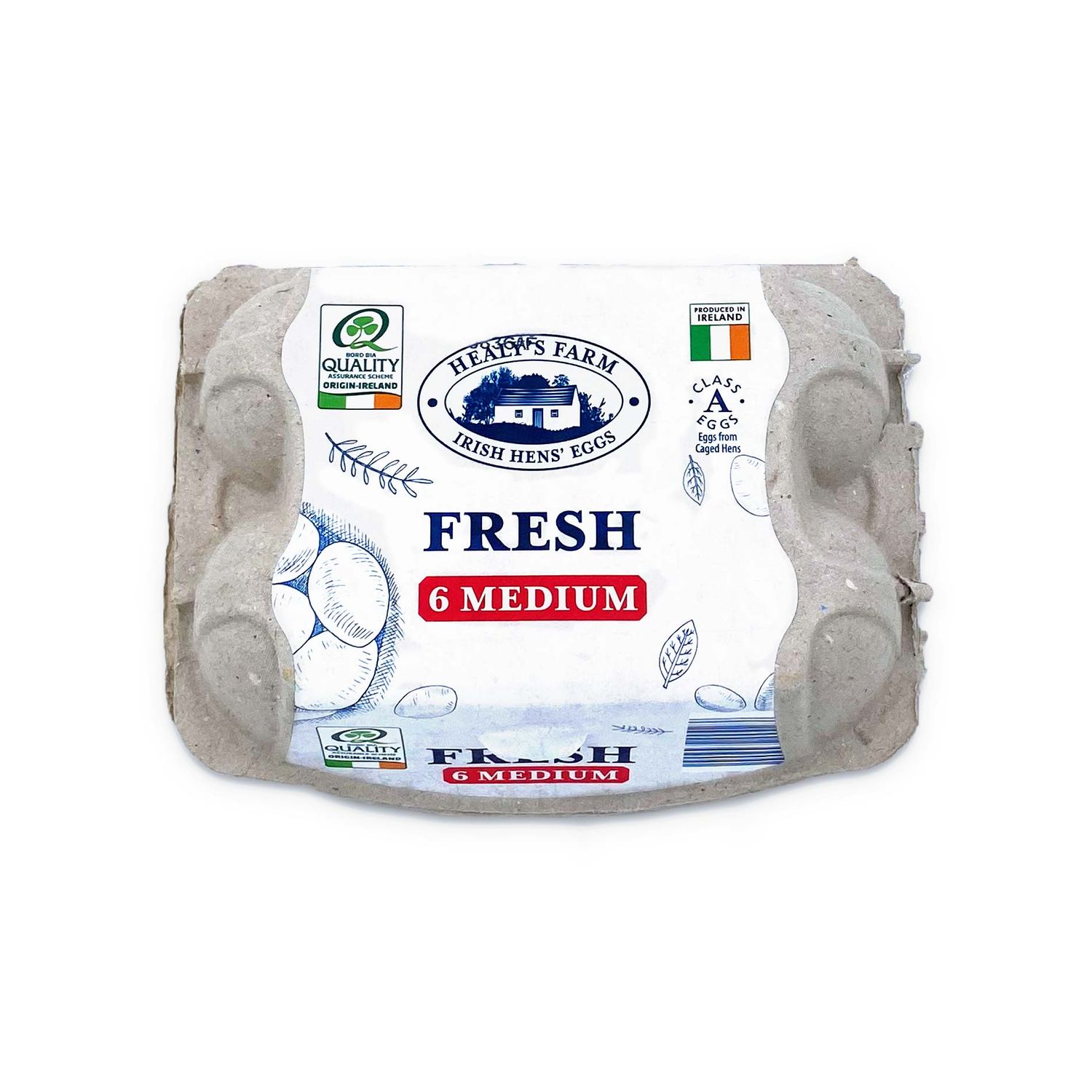 Fresh 6 Medium Eggs Healy's Farm | ALDI.IE