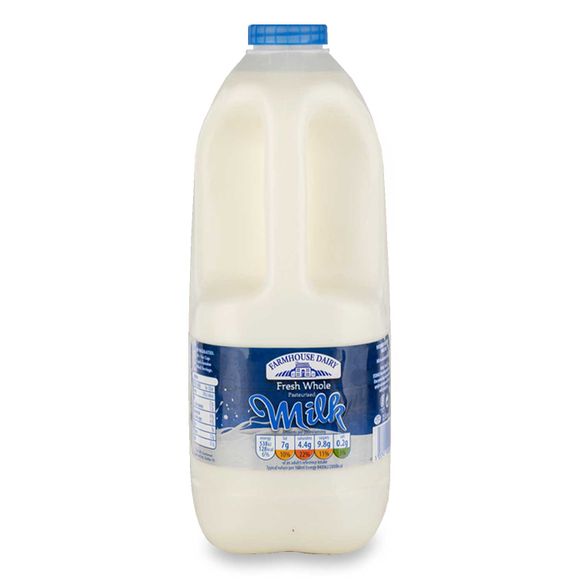 Fresh Whole Pasteurised Milk 2l Farmhouse Dairy | ALDI.IE