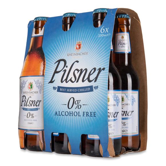 0% Pilsner 6x330ml Rheinbacher