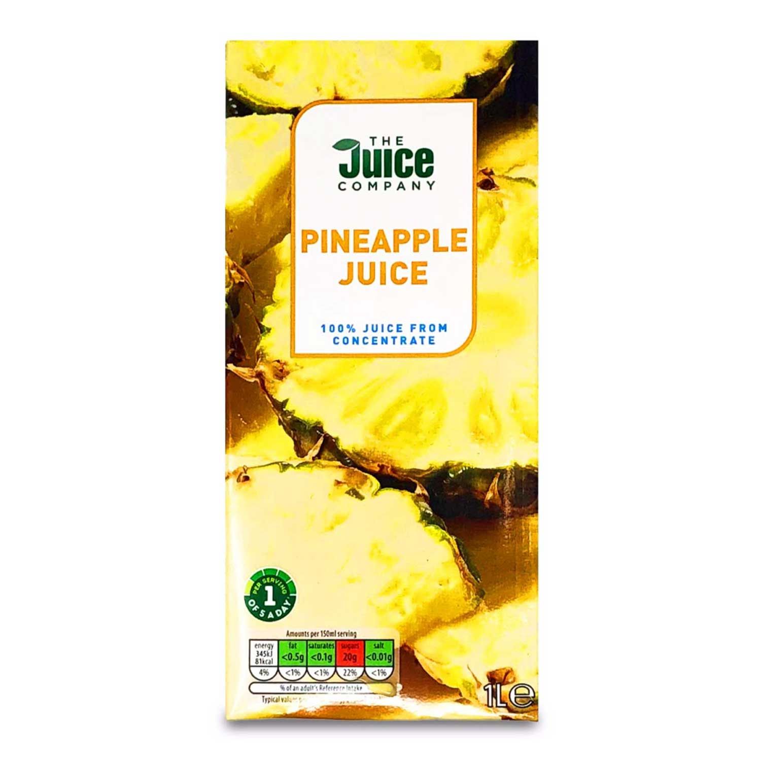 Juice Company Pineapple Juice From Concentrate 1l | ALDI