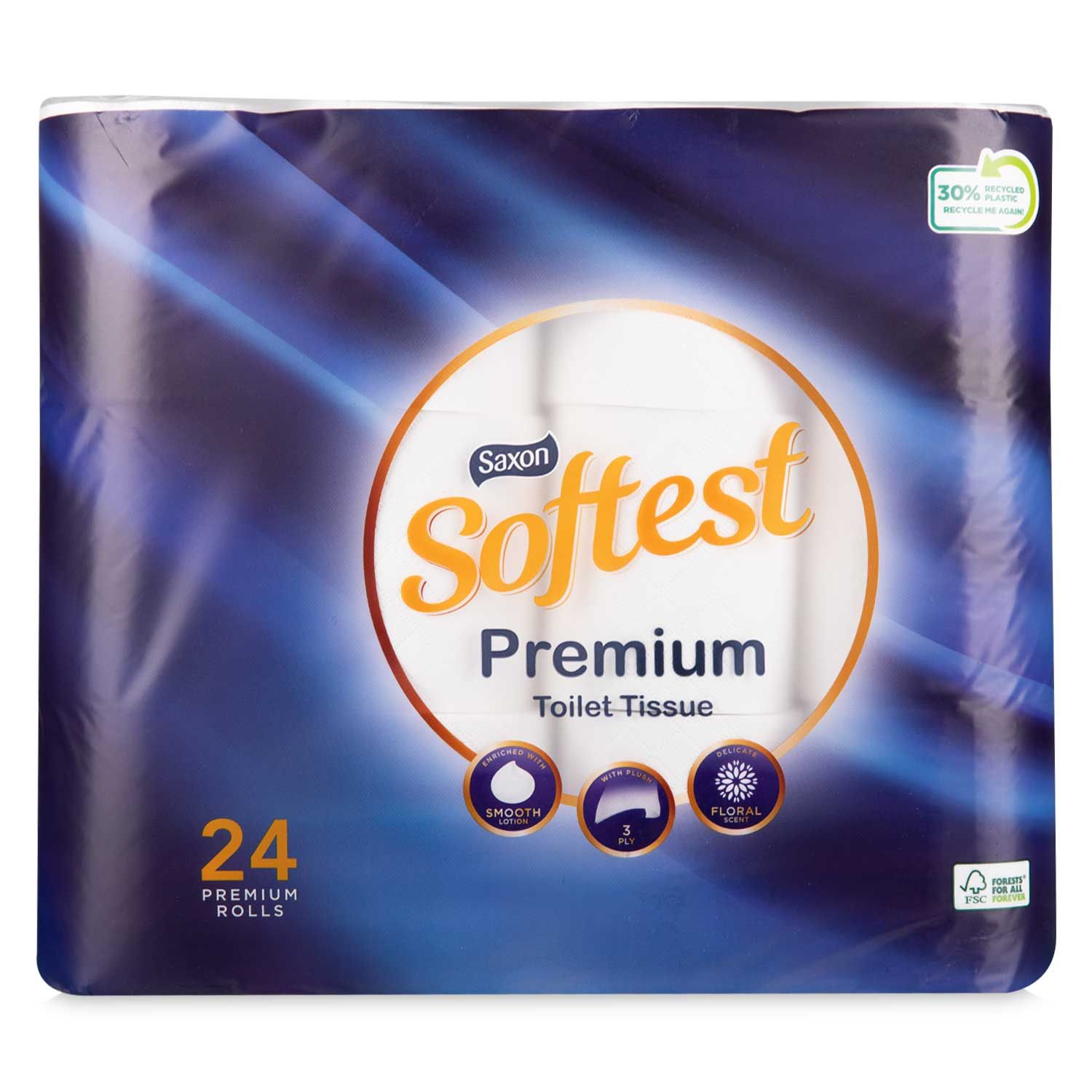 Softest Premium Toilet Tissue 24 Pack Saxon | ALDI.IE