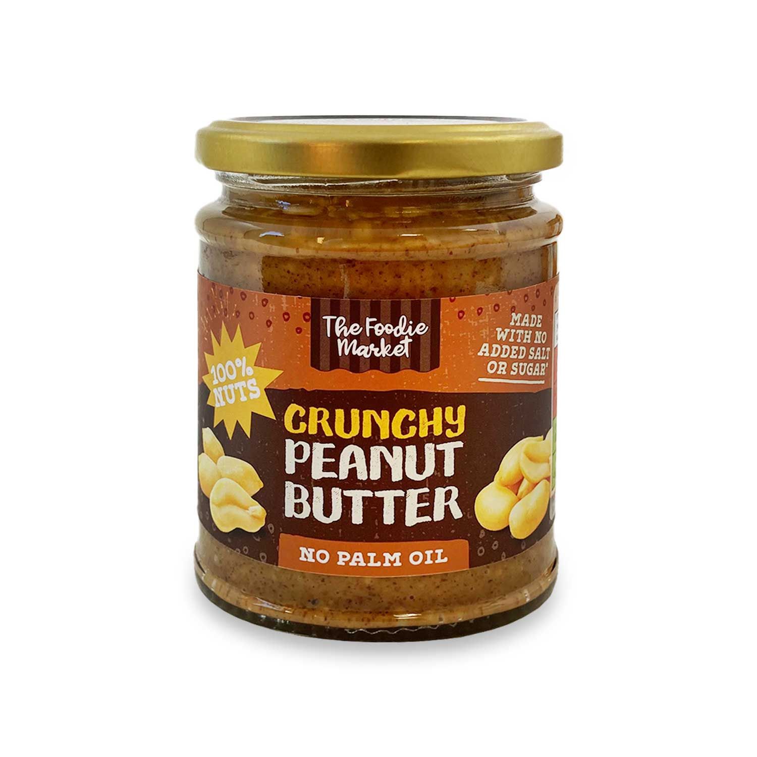 Foodie Market Crunchy Peanut Butter 280g Aldi