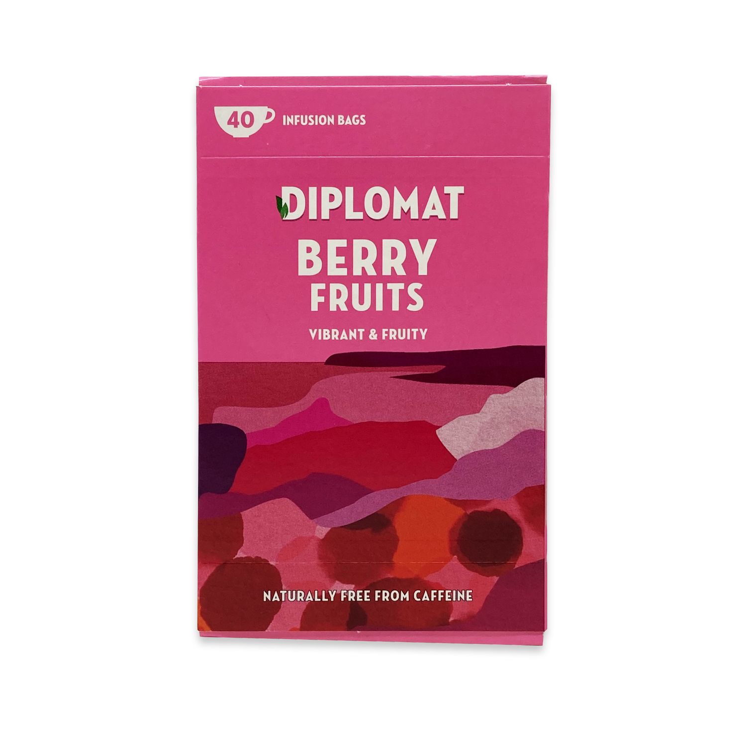 Diplomat Strawberry, Raspberry & Cranberry Tea Bags 40 Pack | ALDI