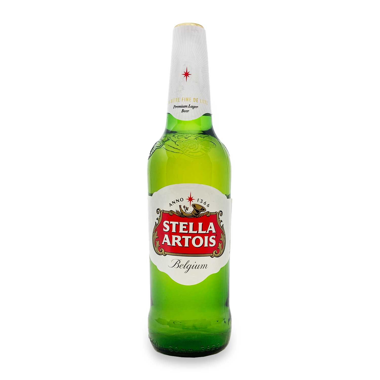 Stella Artois Belgium Premium Lager Beer 660ml Aldi