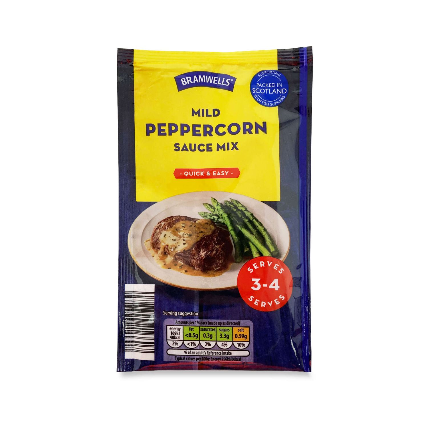 Bramwells Mild Peppercorn Sauce Mix 25g Aldi