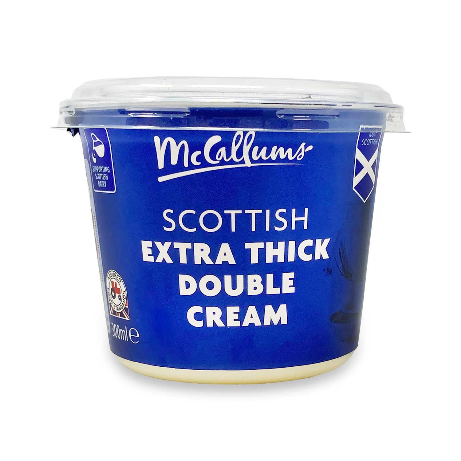 Mccallums Scottish Extra Thick Double Cream 300ml ALDI