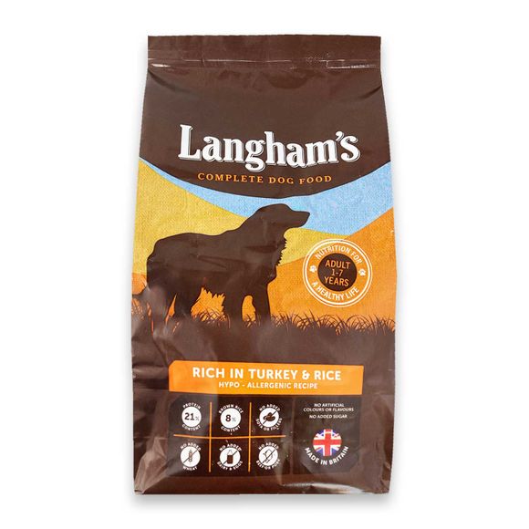 langhams complete dog food