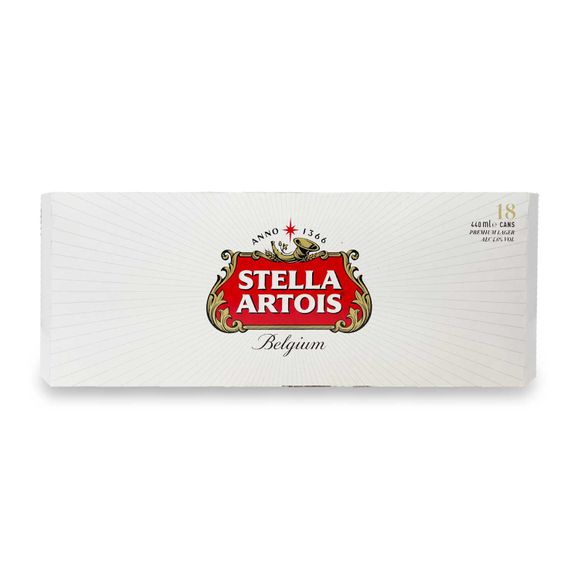 Stella Artois Belgium Premium Lager Beer 18x440ml | ALDI